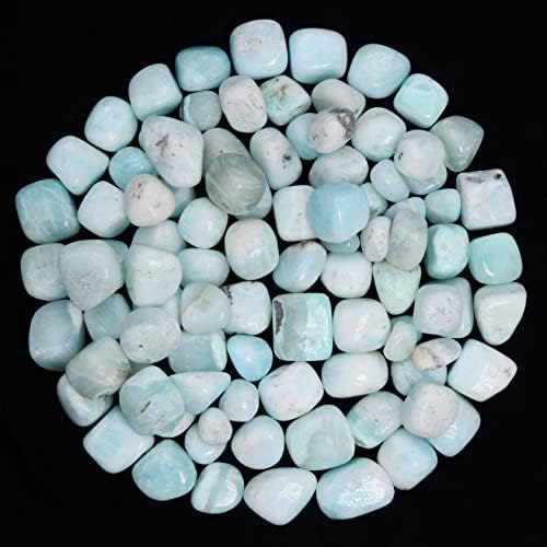Zaicus Blue Argonite אבנים מפוצלות | 1,000+ קראט | ריפוי קריסטלים מלוטשים | אבנים טבעיות | פנג שואי | איזון צ'אקרה | בהצלחה | מתנת רייקי